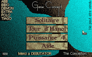 Game Concept atari screenshot